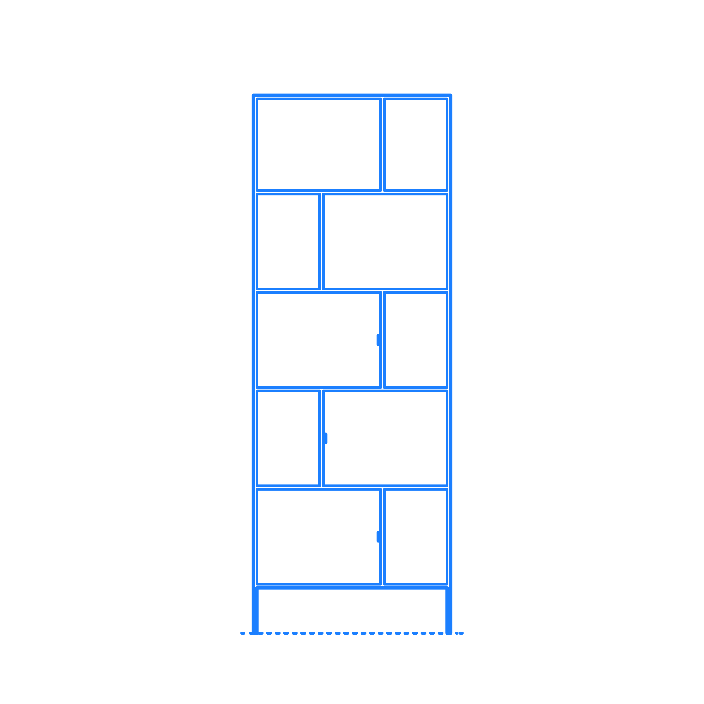 Furniture Bookcases Rictu Bookcase 75 Sketch Drawing Svg Free Vectors